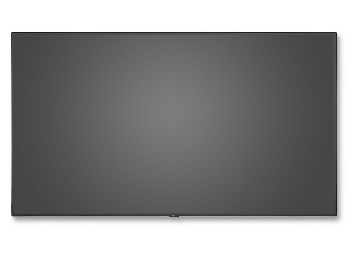 NEC 75" LCD Display - UHD, 24/7, 350cd/m2