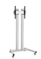 Vogel's Pro  Trolley Set - pour écran, >65, 150cm, 80kg, argent