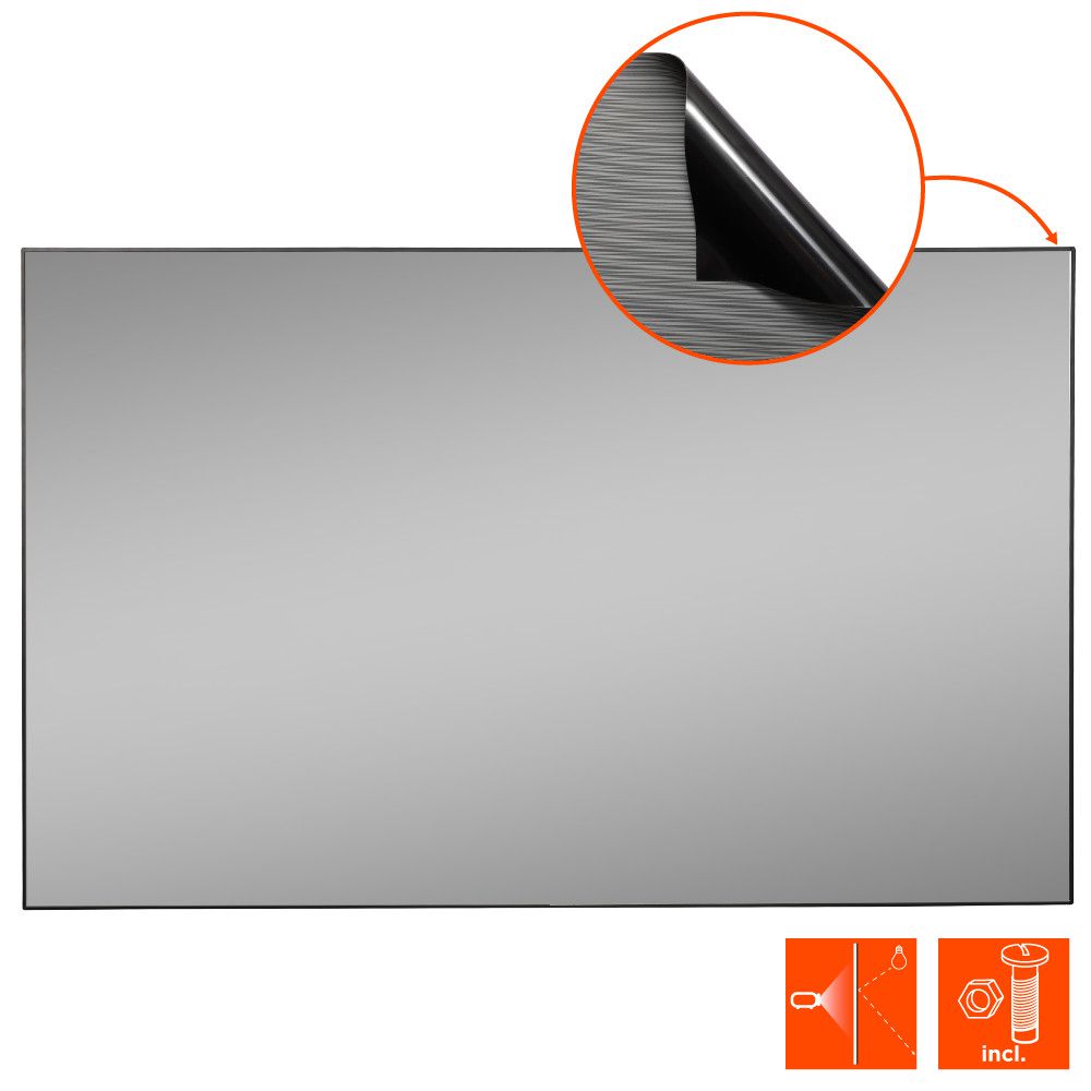 celexon CLR HomeCinema UST V2.0 120" - Rahmenleinwand schwarz
