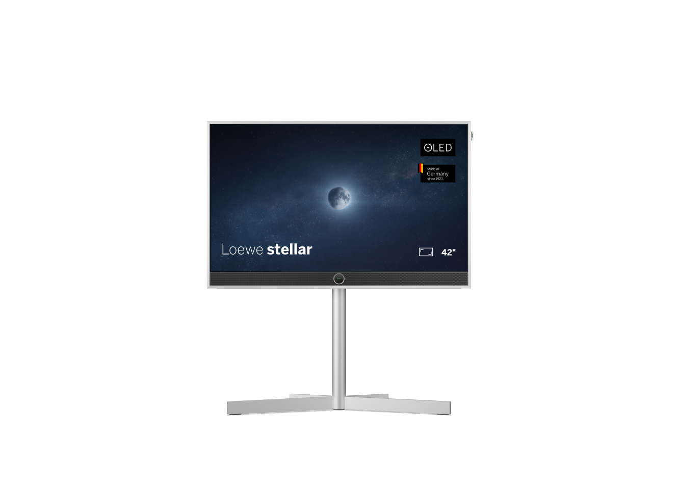 Loewe stellar 42 dr+ alu + concrete - Tizen, Loewe OLED UHD TV 42"