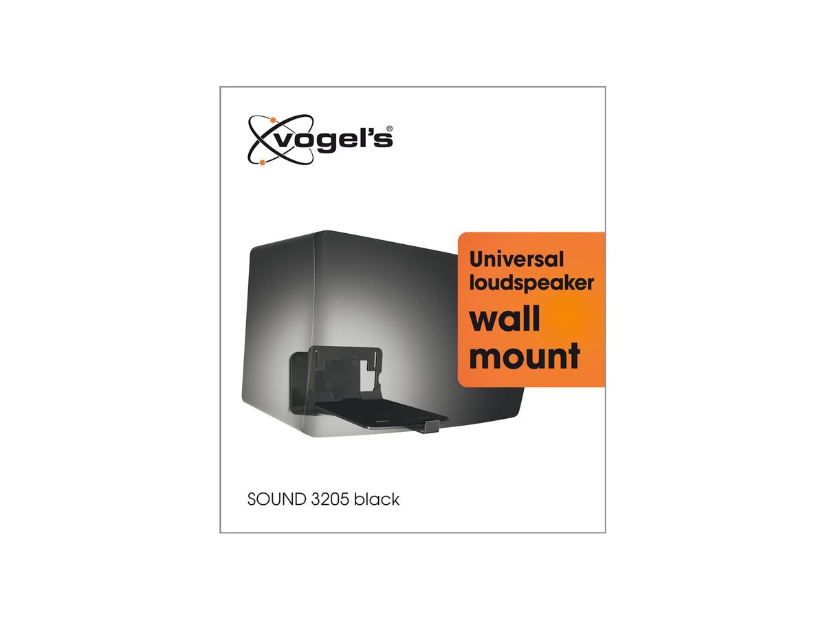Vogel's LS wall bracket - Denon, Sonos, Universal, 7kg, black