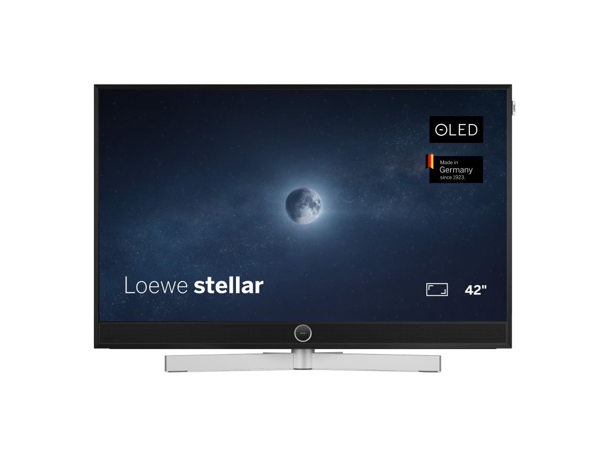 Loewe stellar 42 dr+ alu black + lava - Loewe OLED UHD TV 42"