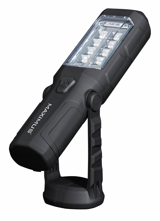MAXIMUS LED Worklamp M-WKL-012-DU - 3W+1W 240+60lm 3xAA Powered by Duracell