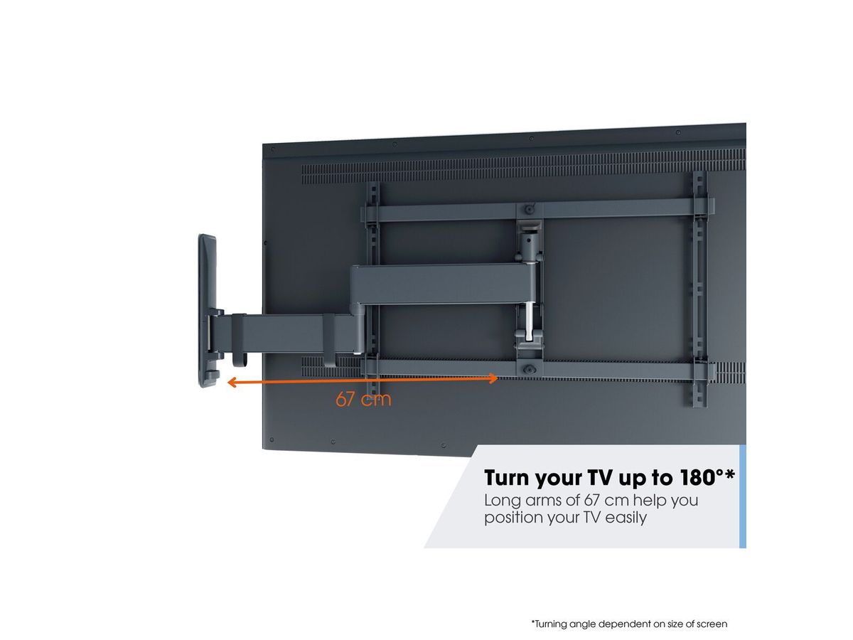 Vogel's TV-Wandhalterung - COMFORT, schwenkbar, 40-77", 35kg