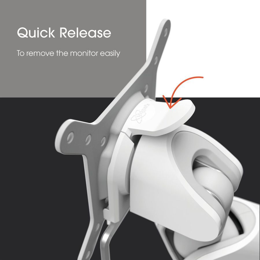 Vogel's Pro Monitor mount Motion, - table, height-adjustable, 20kg, white