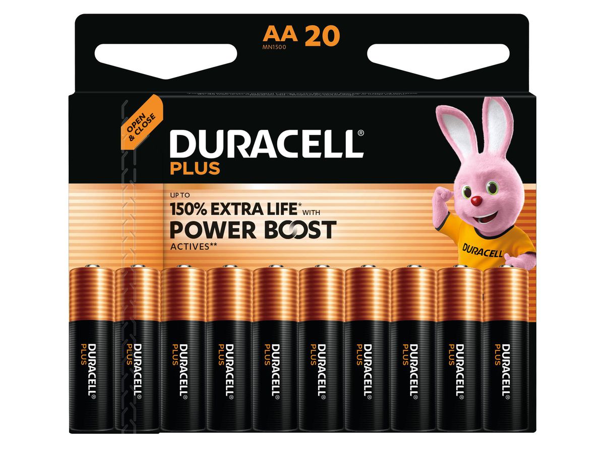Plus MN1500/AA/LR6 20er - Power Boost