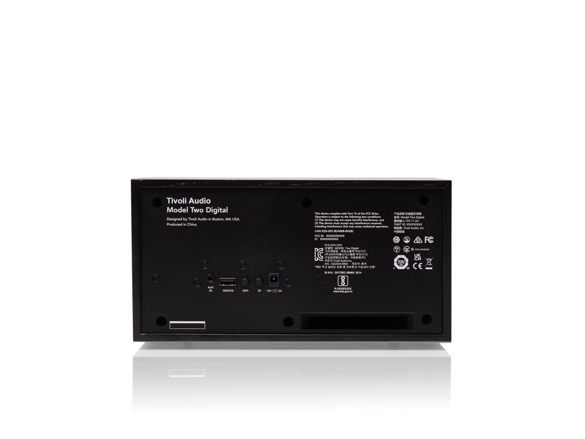 Tivoli Model Two Digital schwarz/schwarz