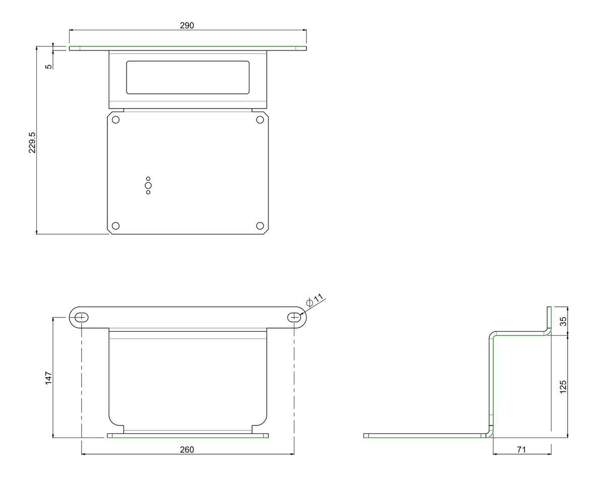SmartMetals spacer - to electric lift