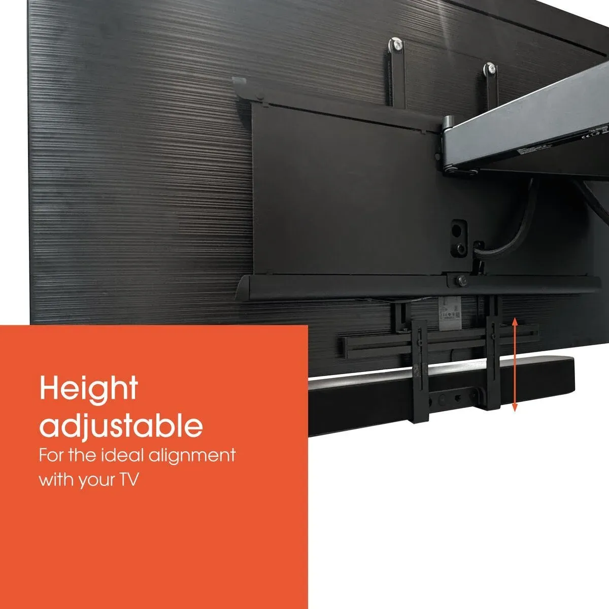 Vogel's Support de barre de son - Bose, Sonos, universel, 7kg, noir