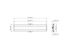 Vogel's Pro Display-Adapterbar - Connect-It, 715mm, Silber
