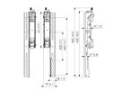 Vogel's Pro Display-Adapterstrips - Connect-It, modular, PFB34xx, 3D
