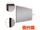 celexon CLR HomeCinema UST V2.0 130" - Projector Screen black