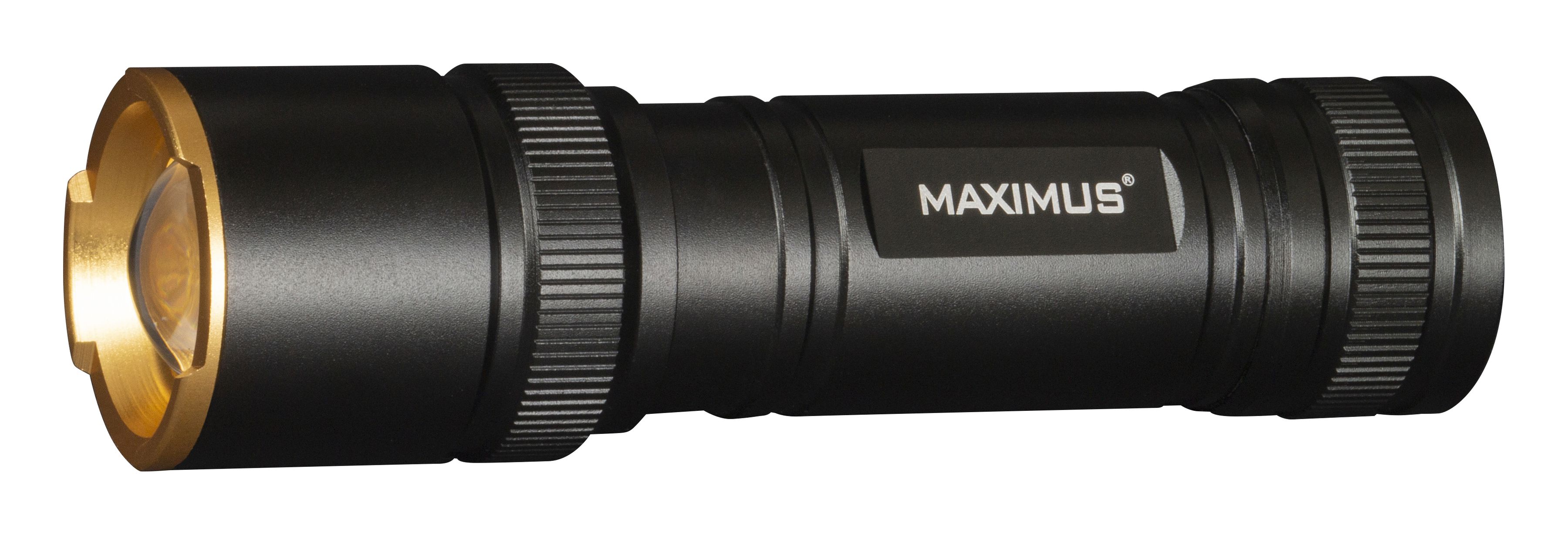 MAXIMUS LED Flashlight M-FL-018-DU - 3W 135lm 3xAAA Powered by Duracell