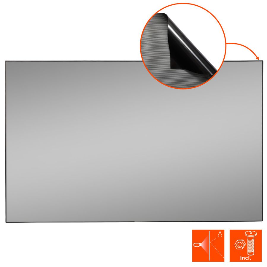 celexon CLR HomeCinema UST V2.0 120" - Rahmenleinwand schwarz
