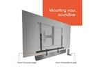 Vogel's Soundbar Halterung - Bose, Sonos, universal, 7kg, schwarz