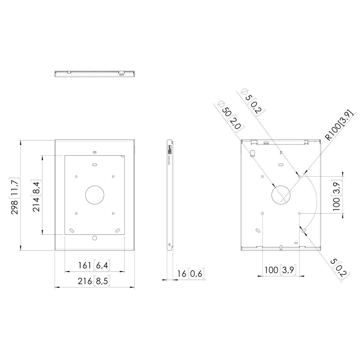 Vogel's Pro Tablock - iPad Pro 10.5 (2018), iPad Air 10.5 (2019)