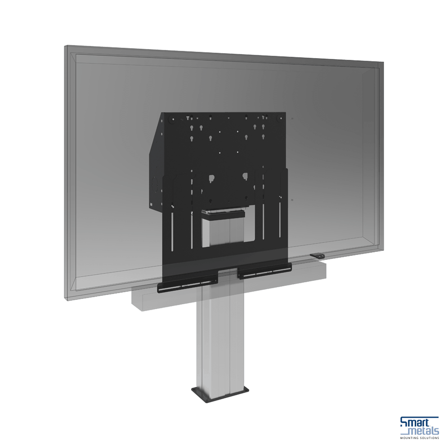 SmartMetals Soundbar Bracket - for 052.7200, 052.7250, black