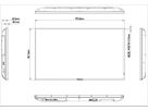 Hisense 43" LCD Display - UHD, 18/7, 500cd/m2