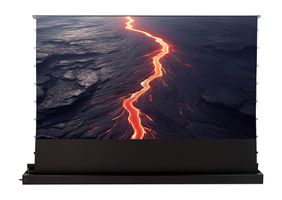 celexon UST Homecinema Plus 130" schwarz - 130 Zoll Bodenscheren Leinwand