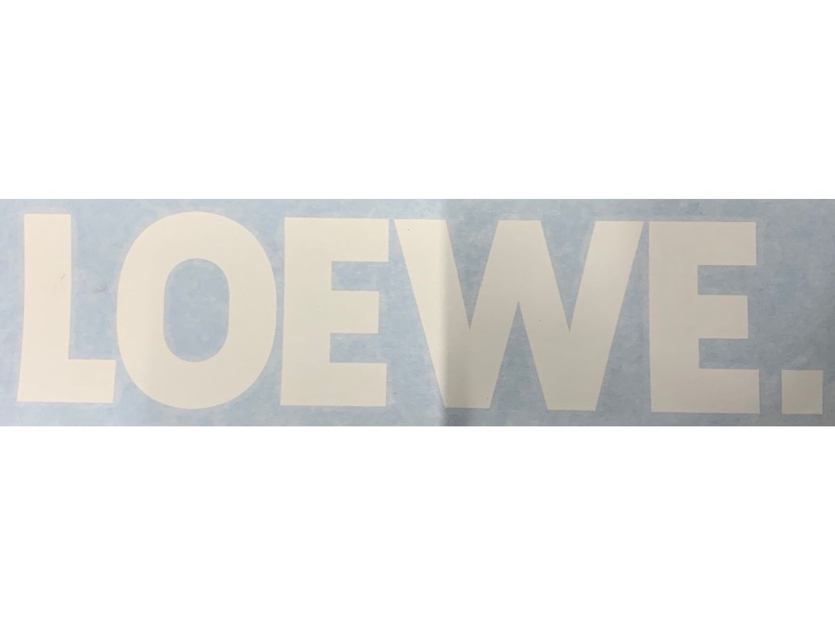 Kleber LOEWE - Loewe Werbematerial