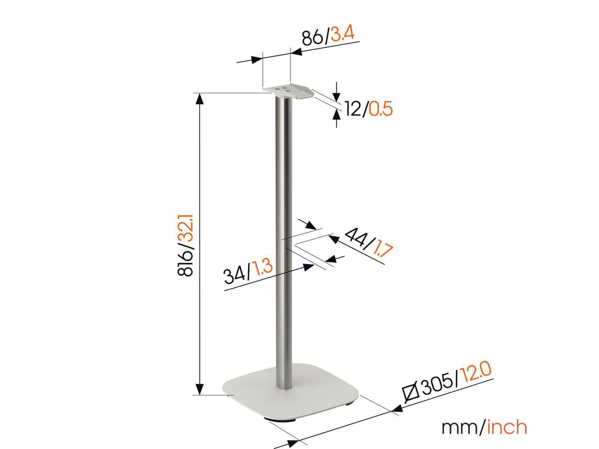 Vogel's LS-Standfuss für - Sonos ERA-300, weiss