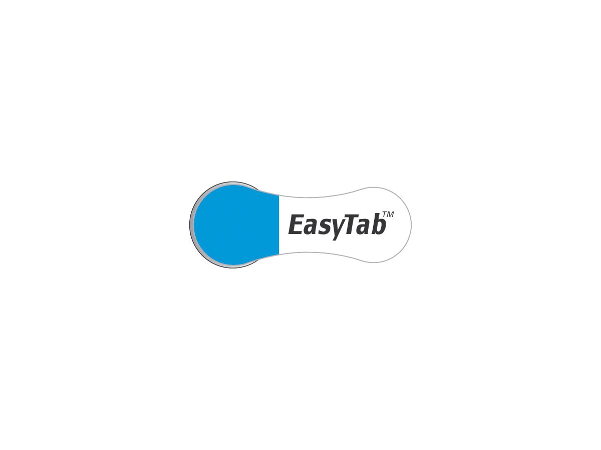 EasyTab 675 Zinc Air D6 1,4V