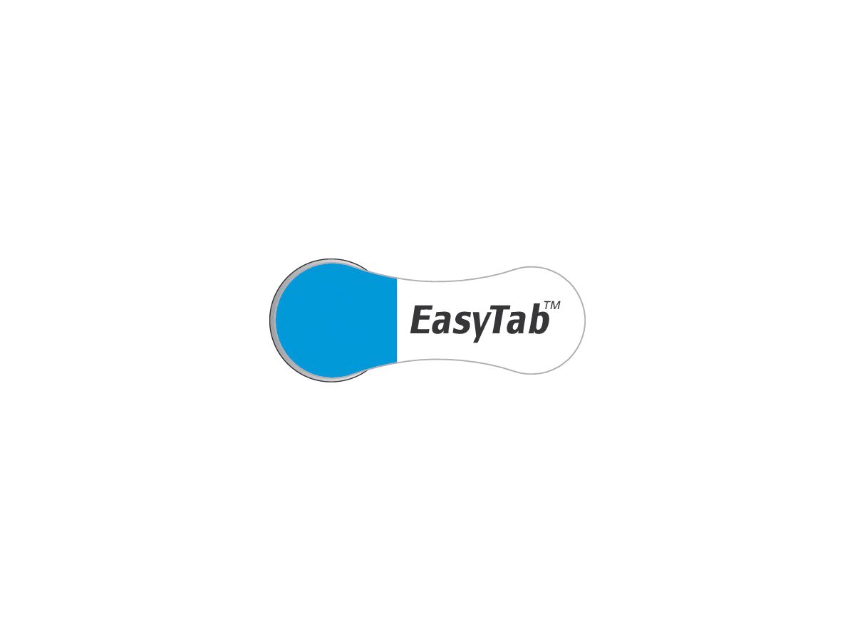 EasyTab 675 Zinc Air D6 1,4V