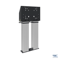 SmartMetals Display-Lift - Elektr. Doppelprofil, max 98", 200kg
