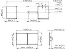 Vogel's Pro Whiteboard-Set 65" - RISE-Zubehör,zu 5xxx,STAND & TROLLEY