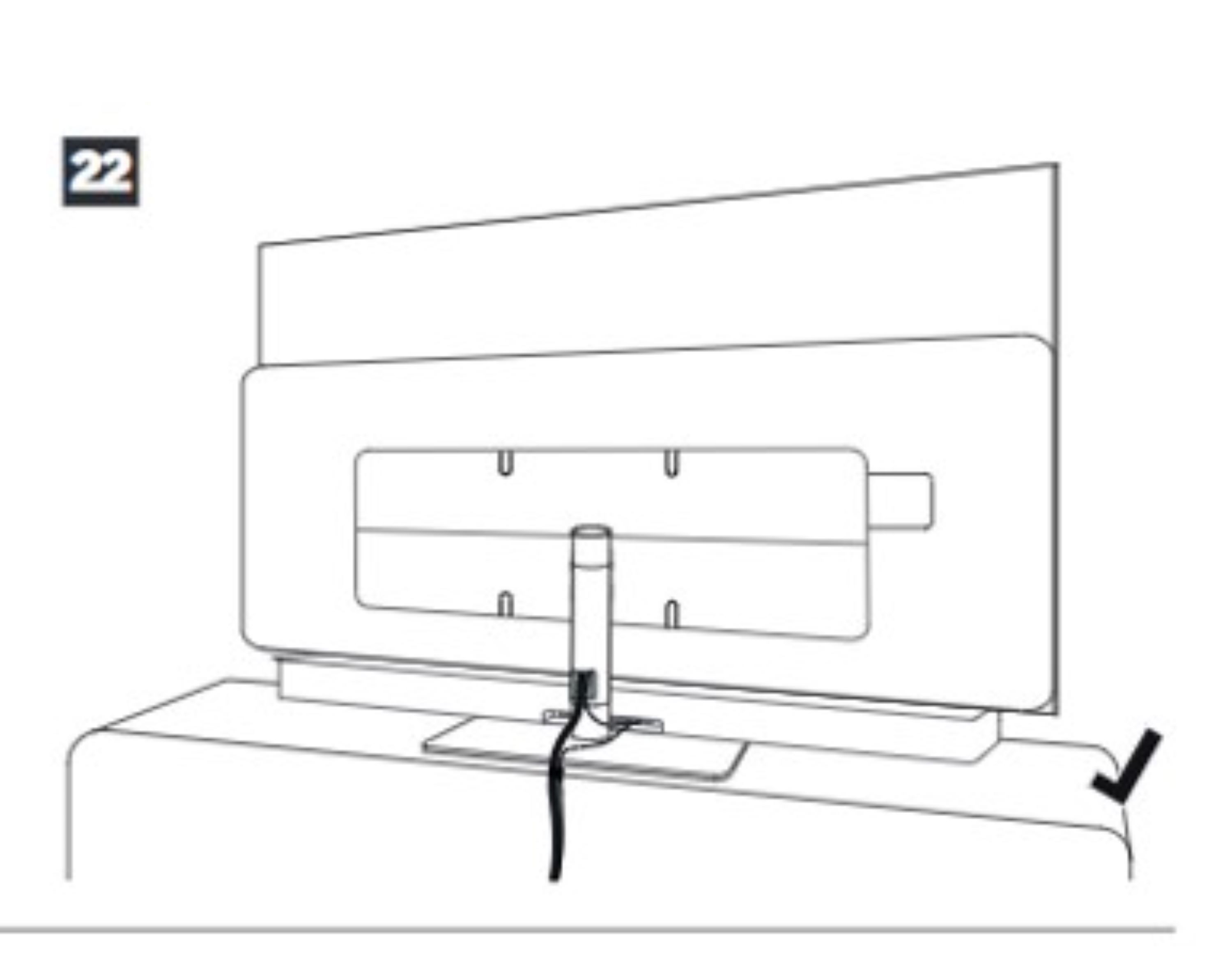 Loewe spacer table stand v - Loewe TV-Zubehör