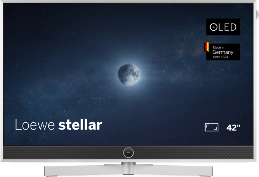 Loewe stellar 42 dr+ alu + concrete - Tizen, Loewe OLED UHD TV 42"