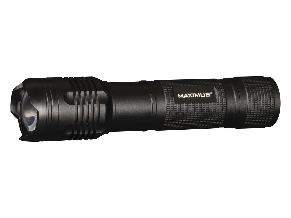 MAXIMUS LED Flashlight M-FL-008B-DU - 5W 530lm 3xAAA Powered by Duracell