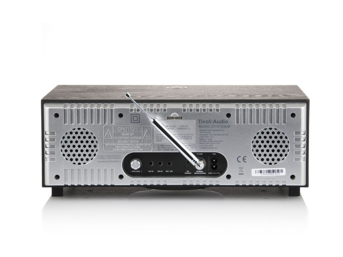 Tivoli Music System+ schwarz/silber