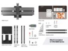 Vogel's TV-Wandhalterung - ELITE, schwenkbar, 55-100", 75kg