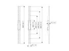 Vogel's Pro Display-Adapterstrips - Connect-It, modular, PFB34xx
