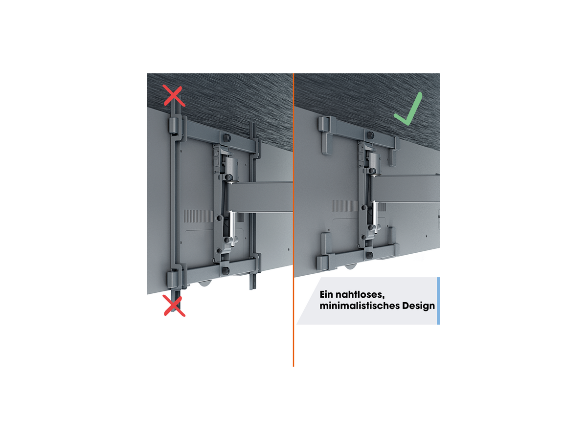 Vogel's TV-Wandhalterung - COMFORT, schwenkbar, 32-65", 25kg