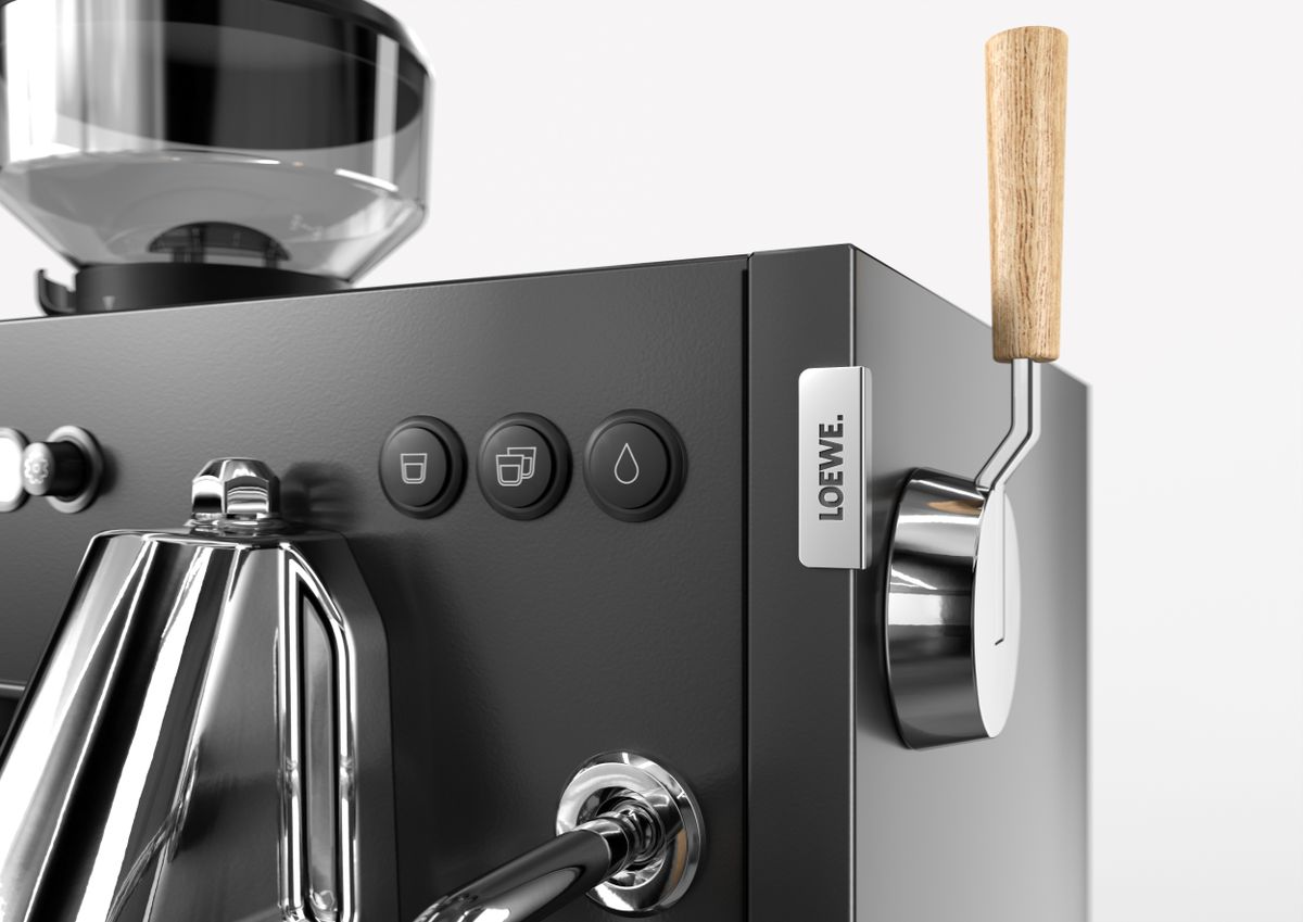 Loewe espresso aura pure - Loewe Siebträgermaschine