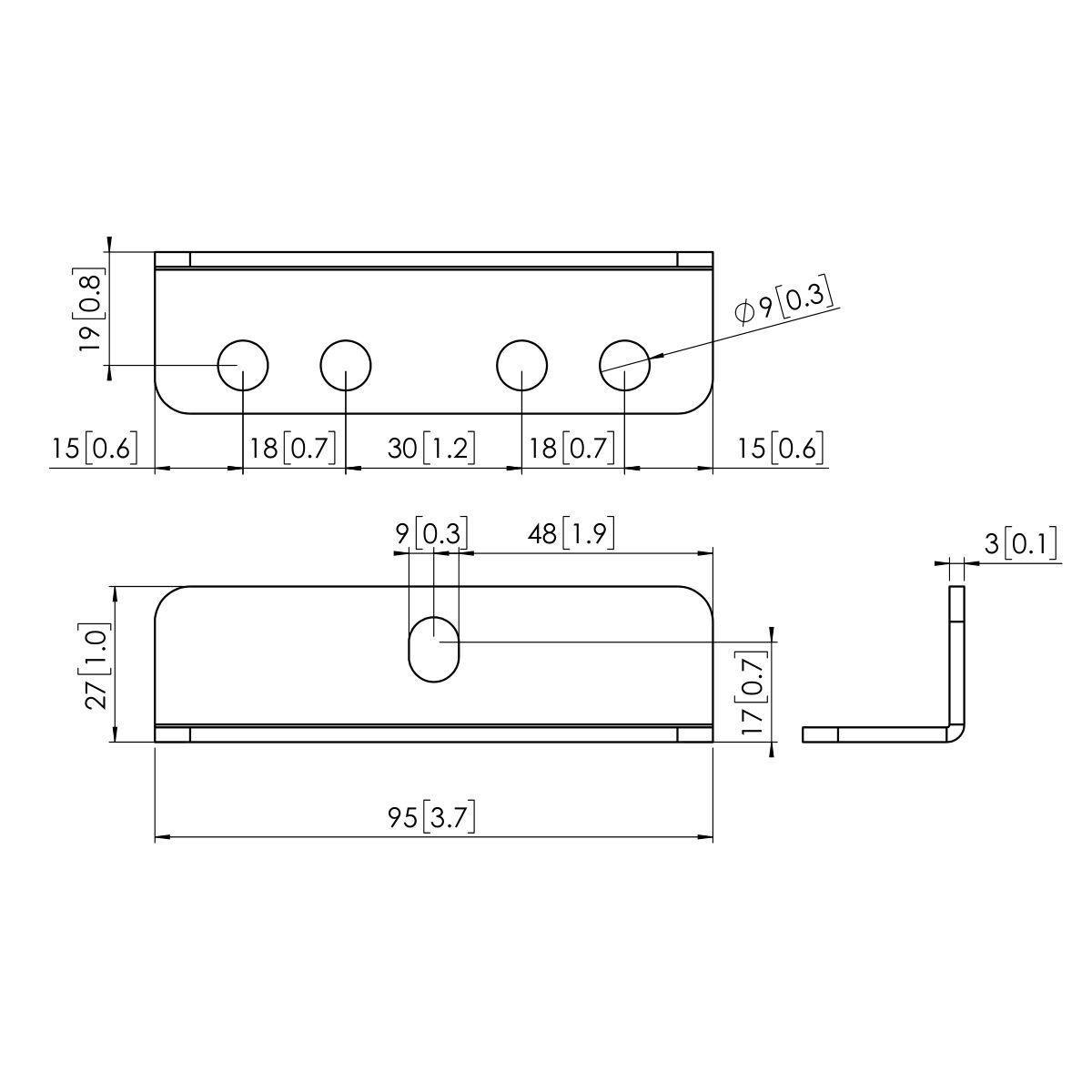 Vogel's Pro bracket set - Connect-It, modular, for PFB34xx