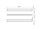 Vogel's Pro de barre d'interface, 90cm - pour MOMO Motion et Motion Plus, noir