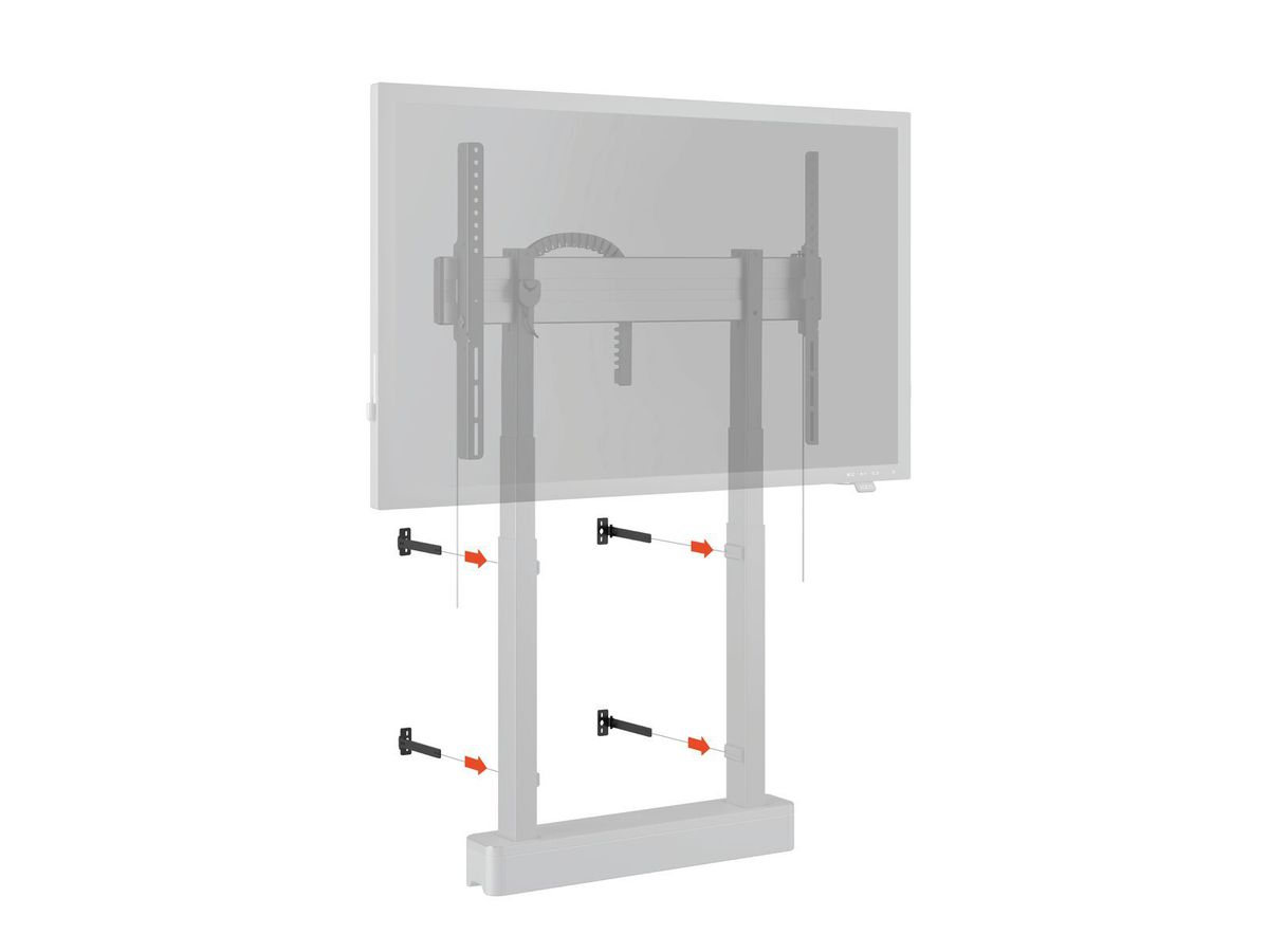 Vogel's Pro Wandabstandhalter 7-13cm, - RISE-Zubehör, zu RISE 20xx, weiss