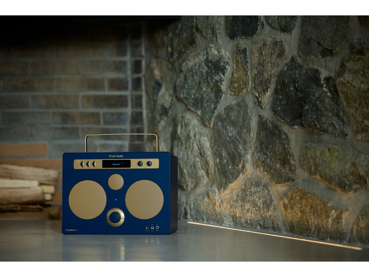 Tivoli SongBook Max blau/gold