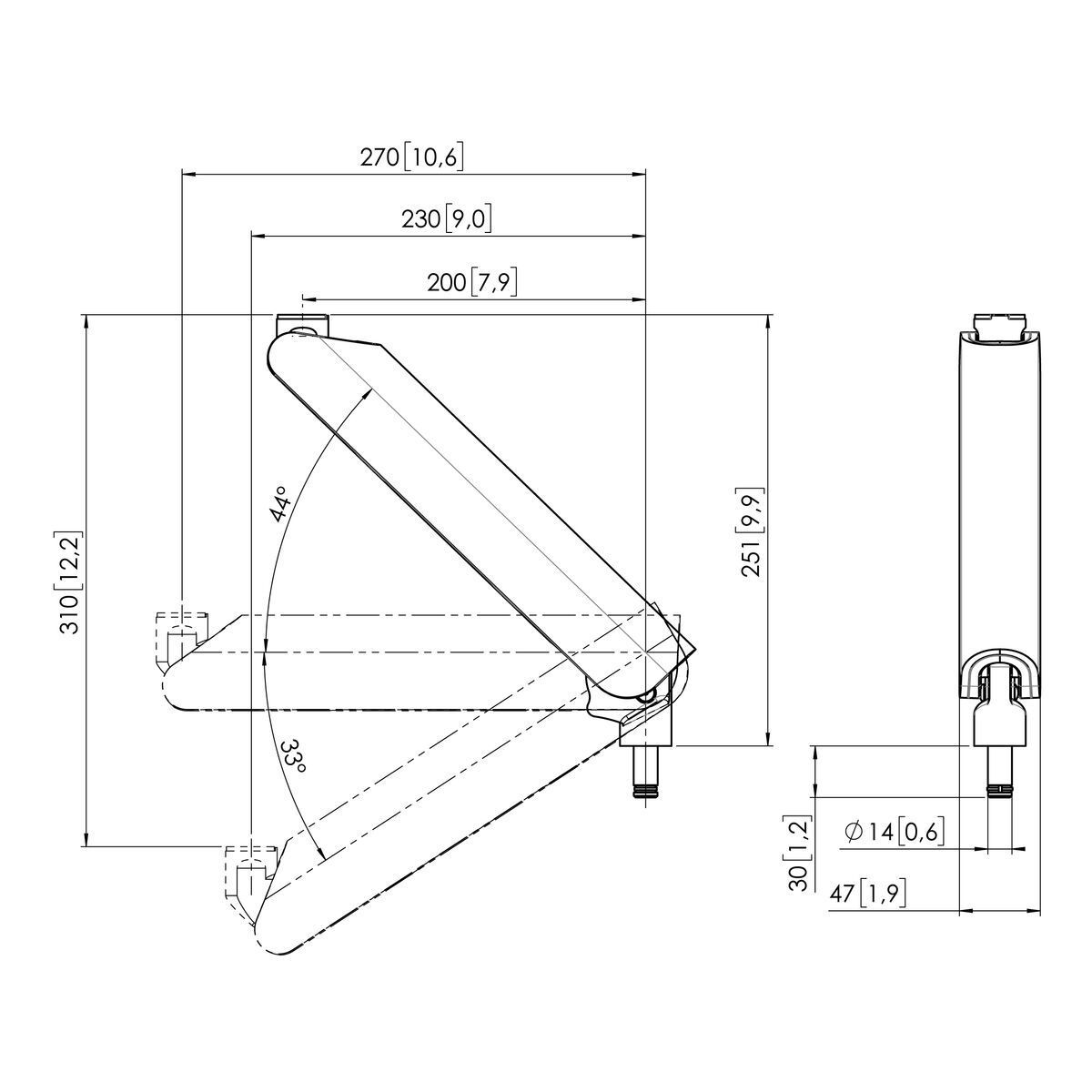 Vogel's Pro Monitor arm, dynamic - MOMO Motion and Motion Plus, black