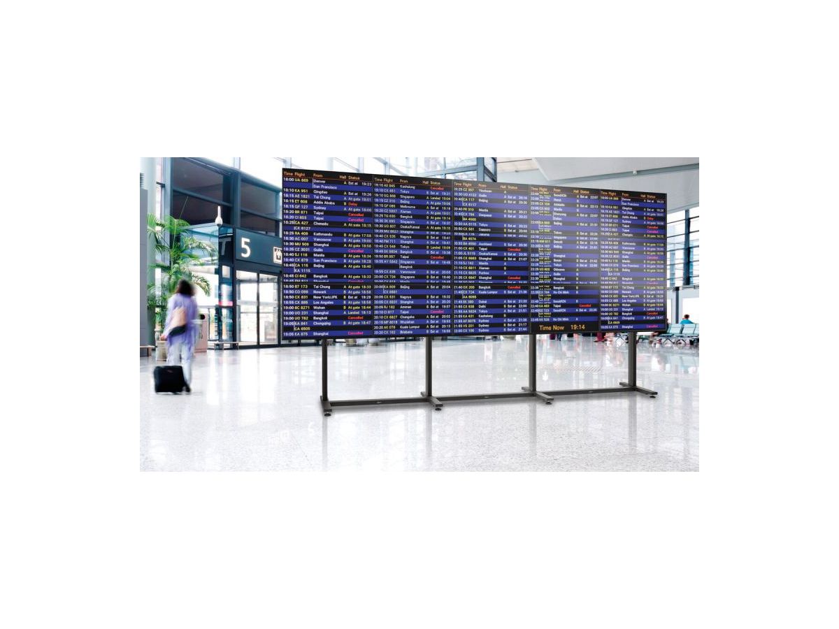 Vogel's Pro Standfuss Bundle - Display, 2x2, <55, 200cm, schwarz