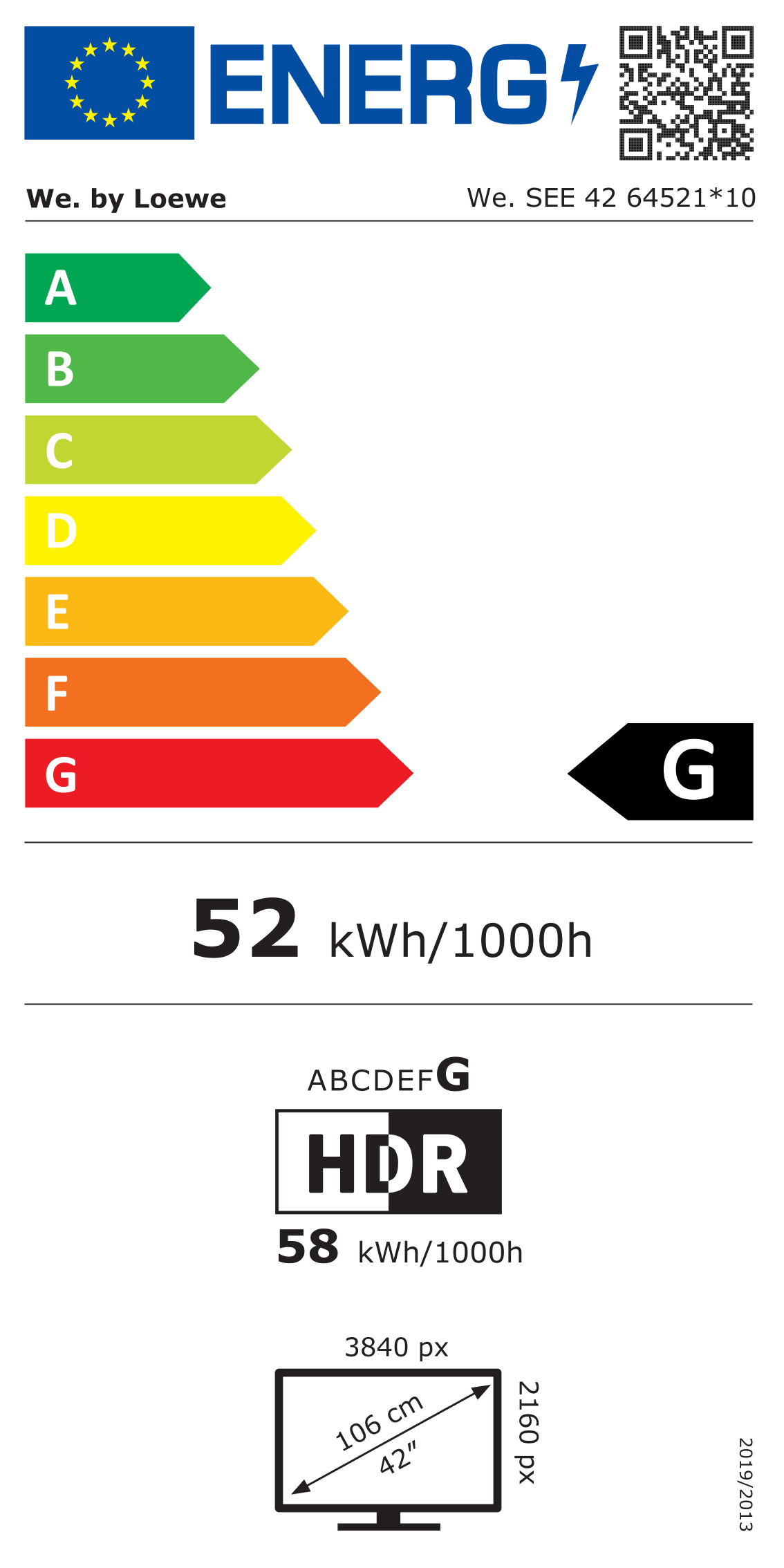We. SEE 42 oled dc - coal black