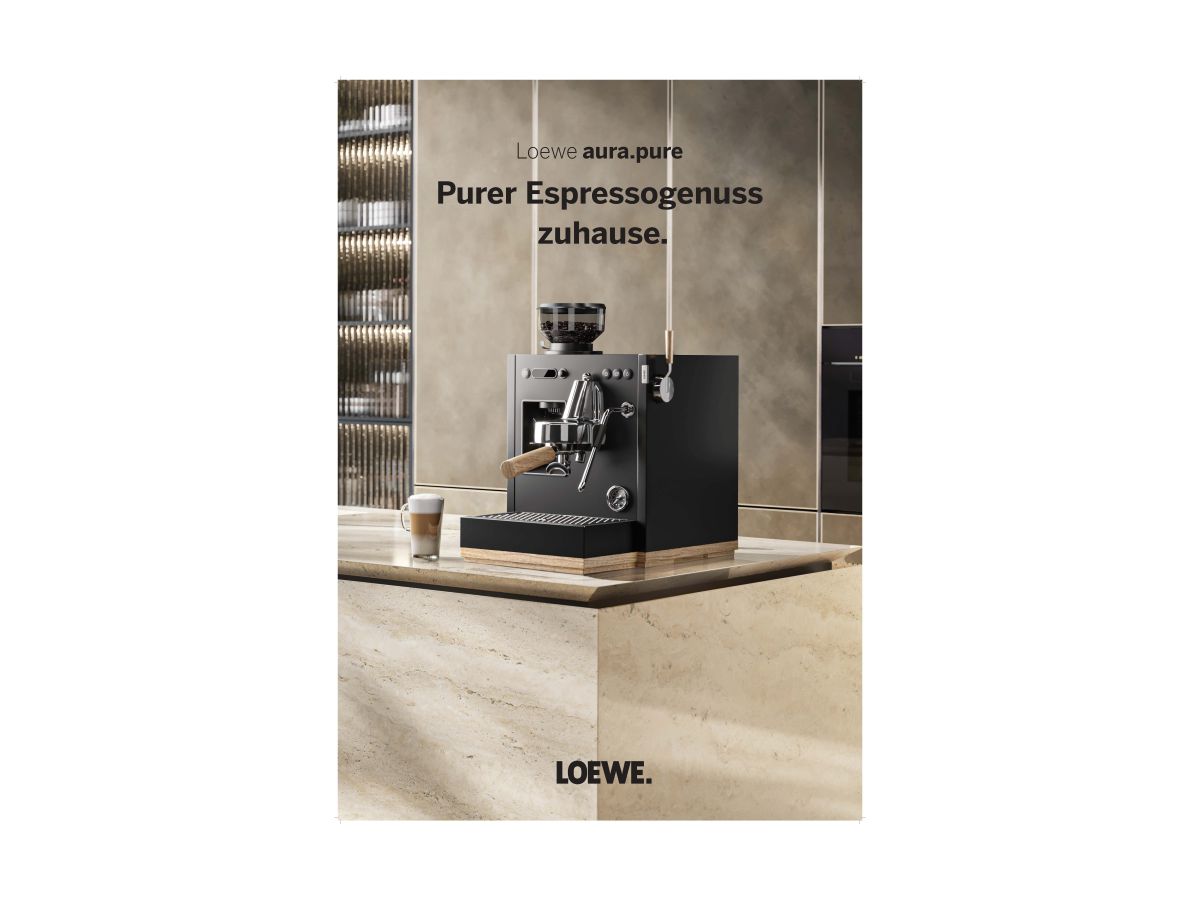 aura.pure Paket (2xPoster,1xWobbler) DE - Loewe matériel publicitaire