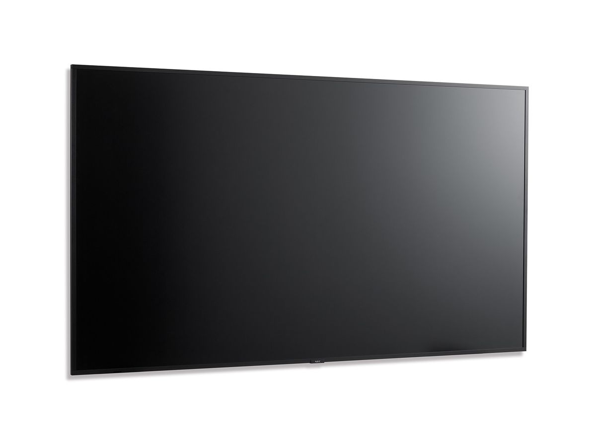 NEC 86" LCD Display - UHD, 24/7, 500cd/m2