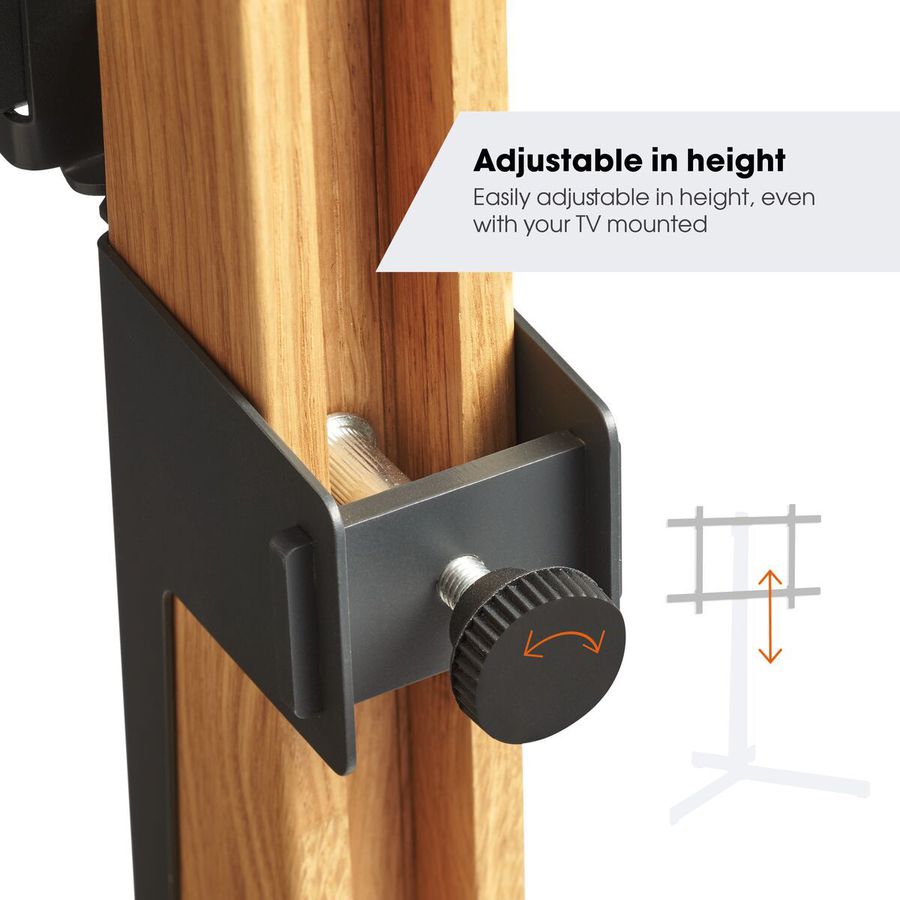 Vogel's TV Stand, oak - ELITE, turn, 40-77", 50kg