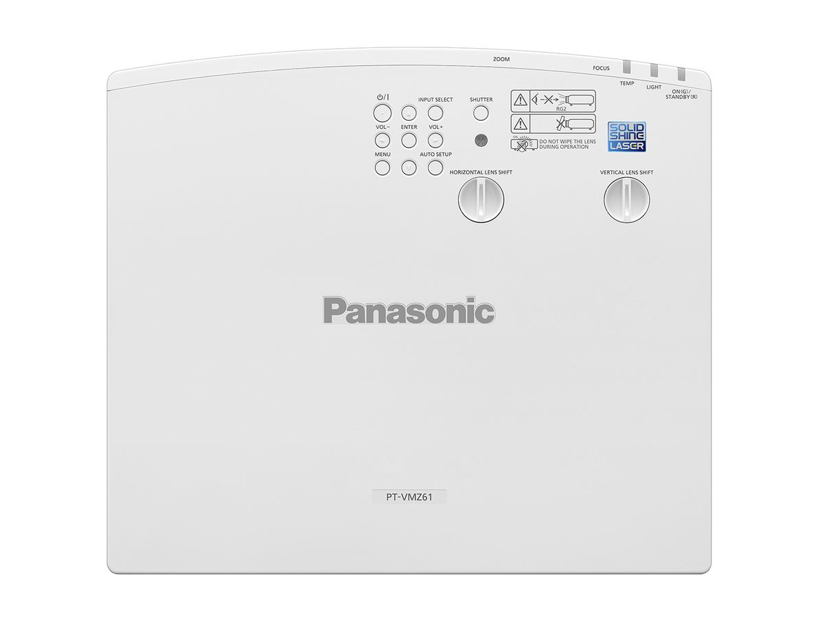 Panasonic Projecteur - LCD, Laser, 6200 lm, WUXGA, blanc