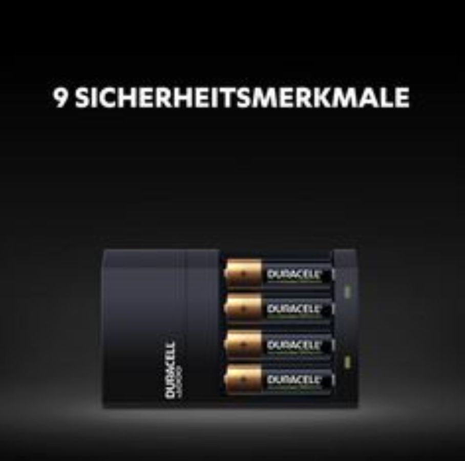 CEF14 Charger 45 Min.inkl. 2xAA + 2AAA