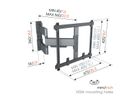 Vogel's TV wall mount - ELITE, turn, 32-65", 35kg